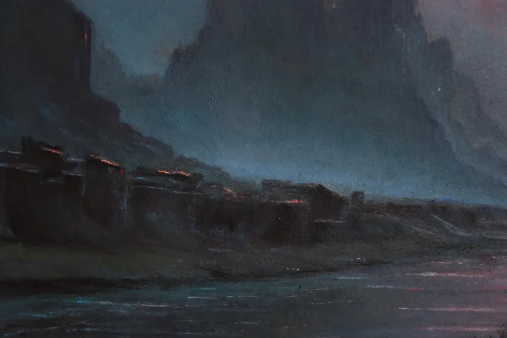 Neon Remnants - Retrofuturistic Dystopian Pastel