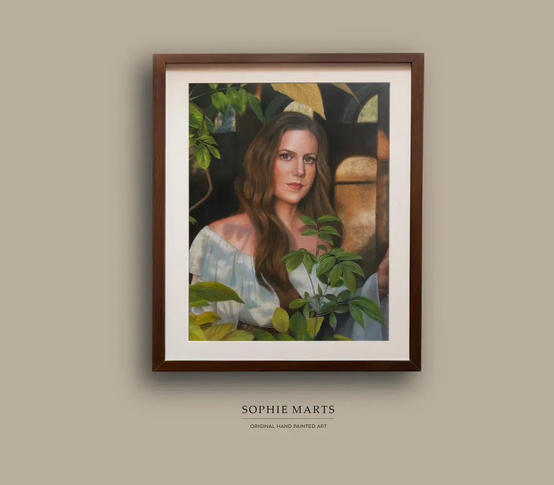 Renaissance Woman Portrait