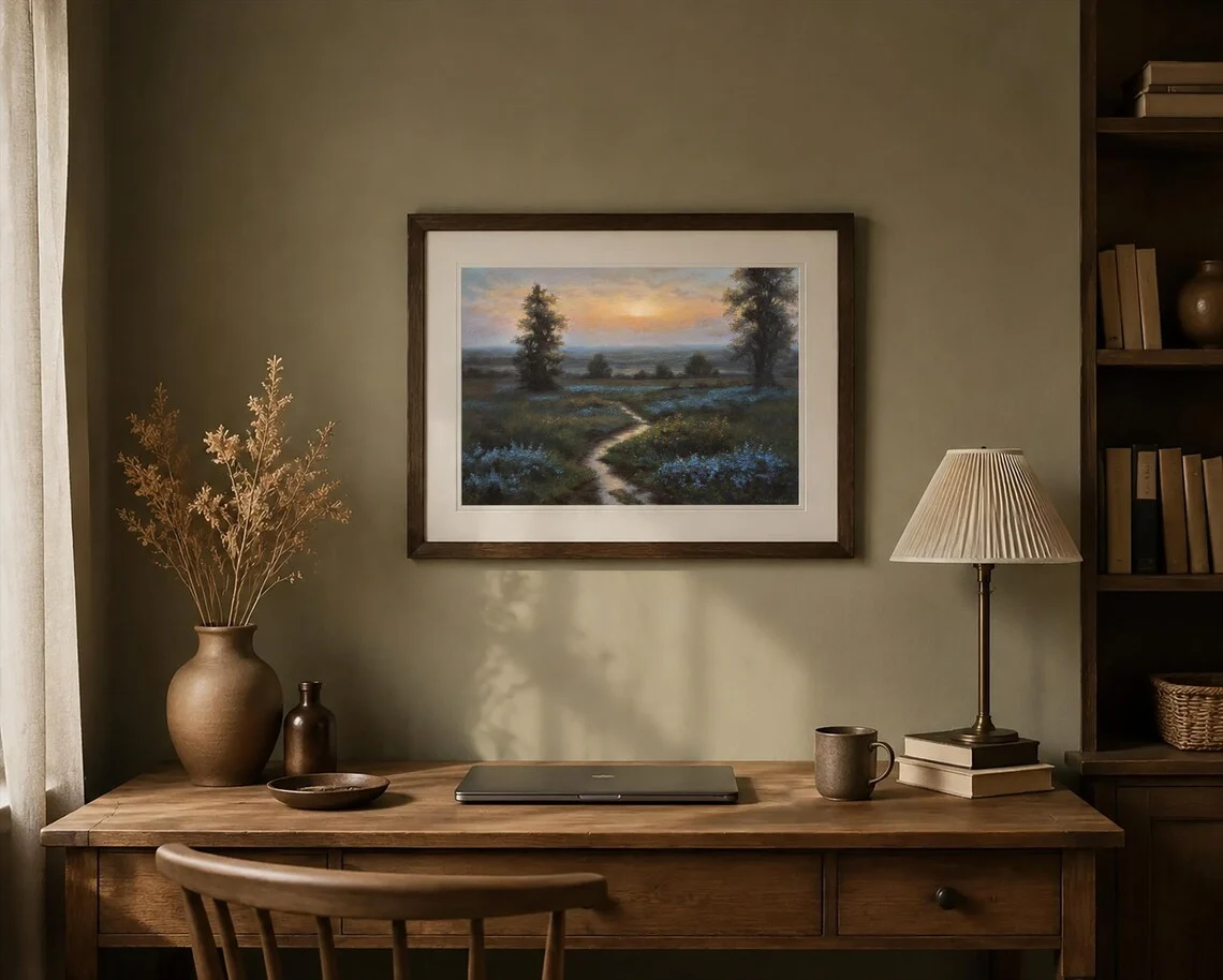 Sunset Path Wall Art,