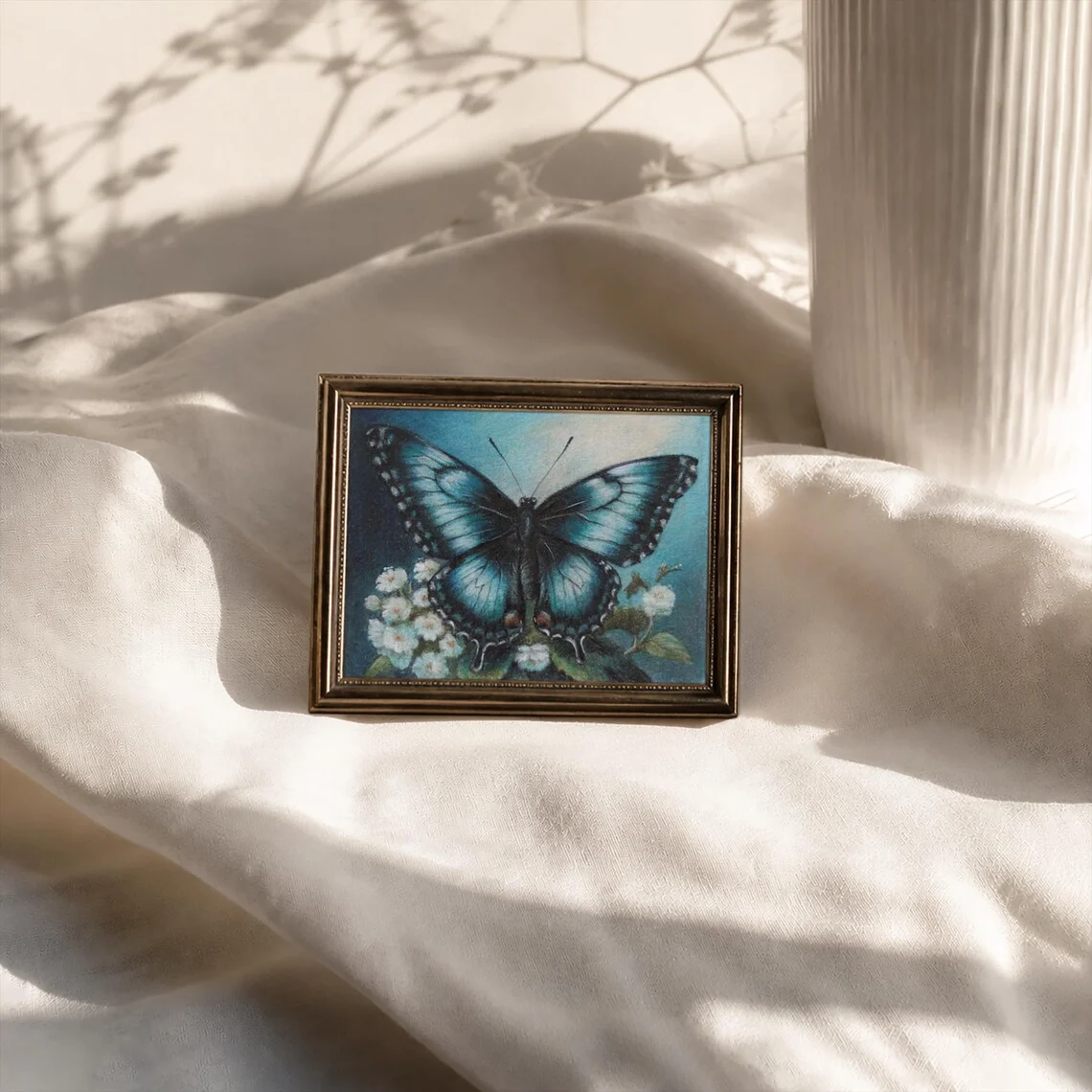 Stunning Blue Morpho Butterfly