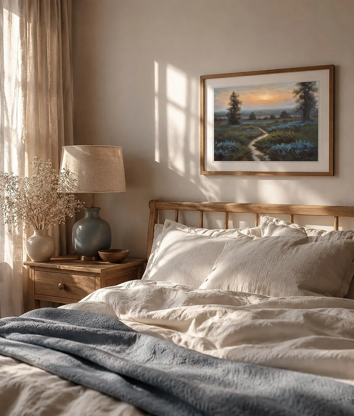 Sunset Path Wall Art,