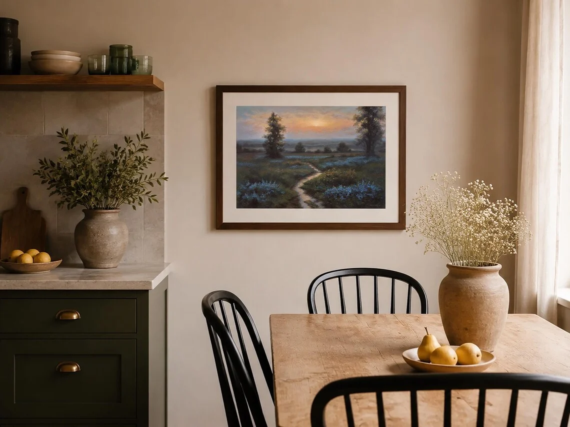 Sunset Path Wall Art,