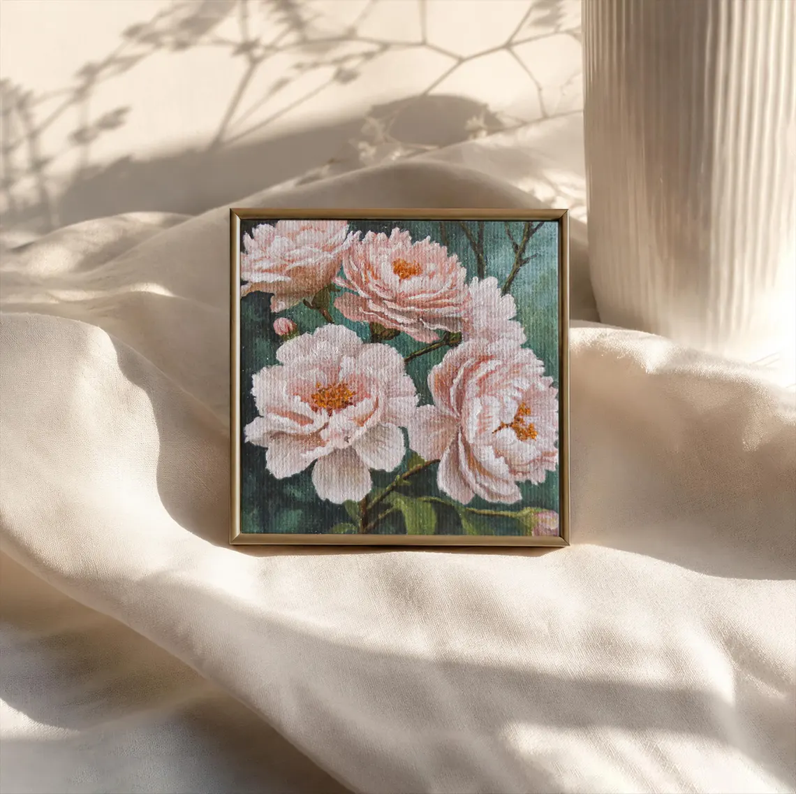 Elegant Mini Pink Peony