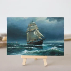Stormbound Voyage - Miniature Seascape