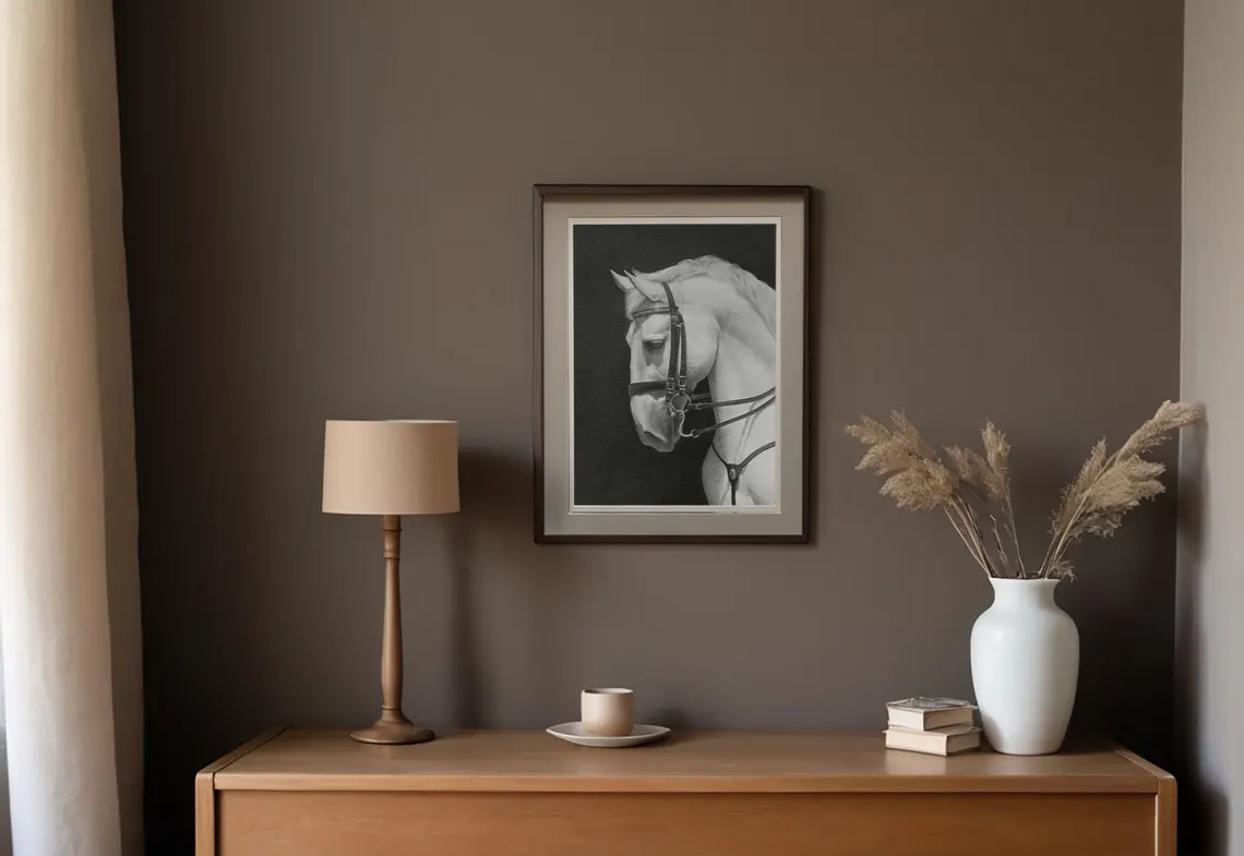 Realistic Horse Pencil Drawing