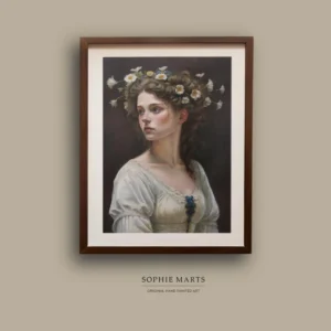 Maiden with Blossoms