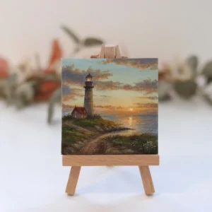 Mini Lighthouse Sunset